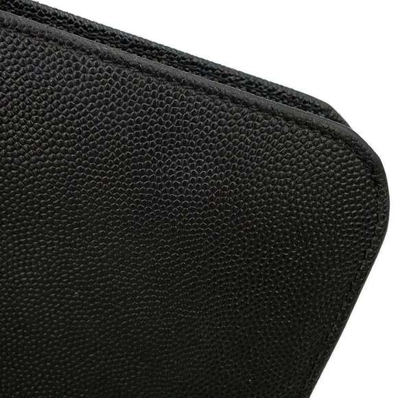 Saint Laurent Paris Long Wallet Studded Leather Black - Picture 7 of 16